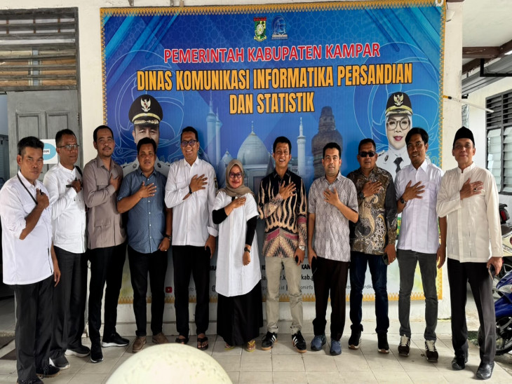 DPRD Kota Pariaman Pelajari Pengelolaan Infrastruktur Digital dan SPBE di Kampar