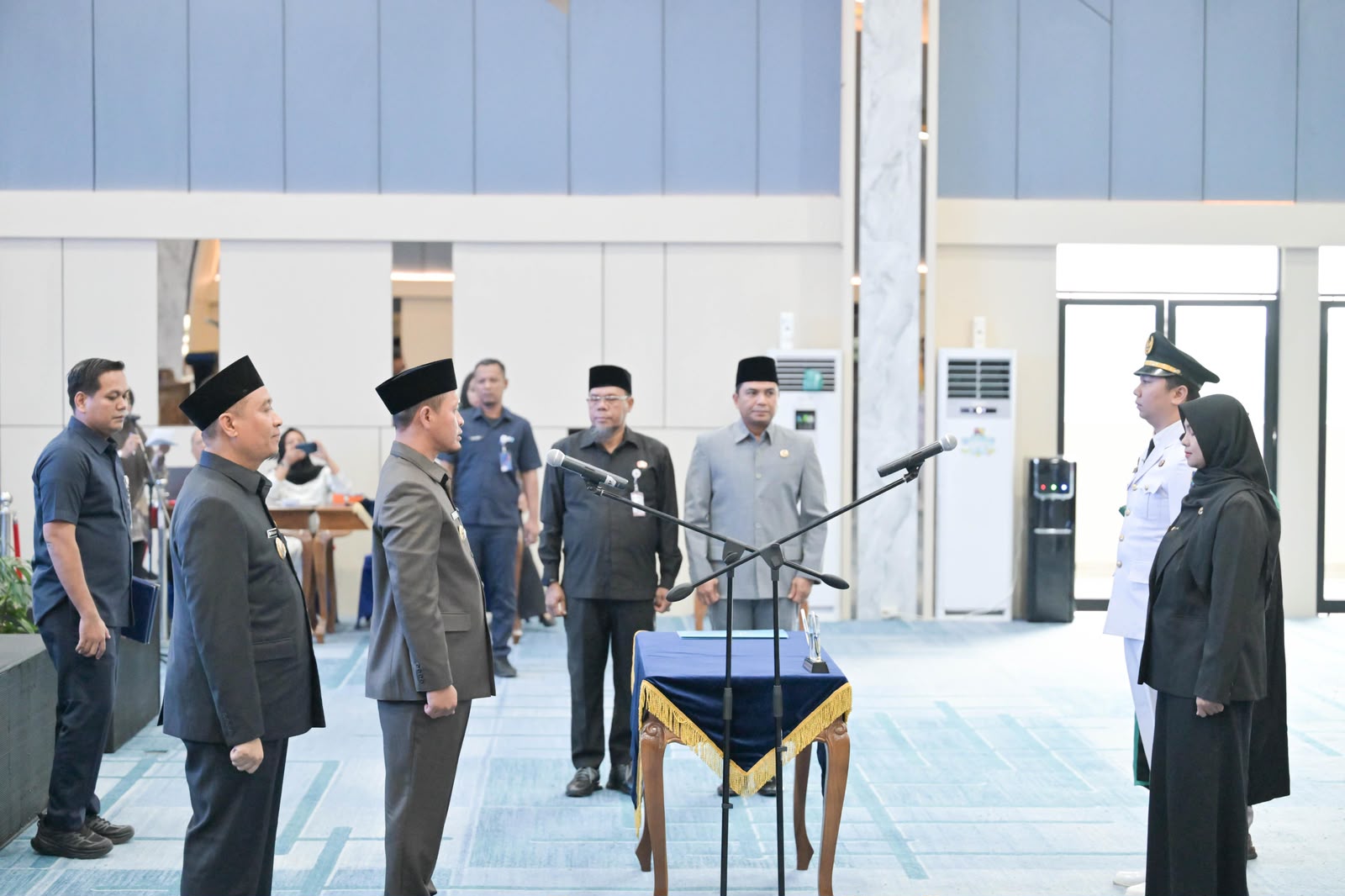Lantik 39 Pejabat, Wali Kota Agung Nugroho Minta Lurah Jadi Garda Terdepan Pelayanan Warga