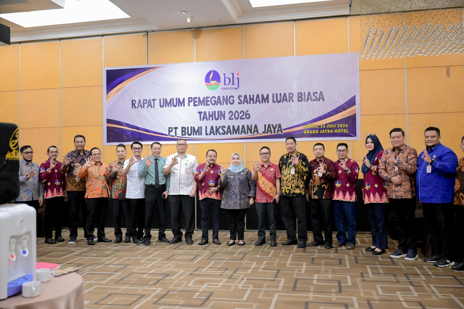 RUPS-LB PT BLJ Sepakati Perubahan RKAP 2026, Muhammad Thaib Ditetapkan sebagai Komisaris