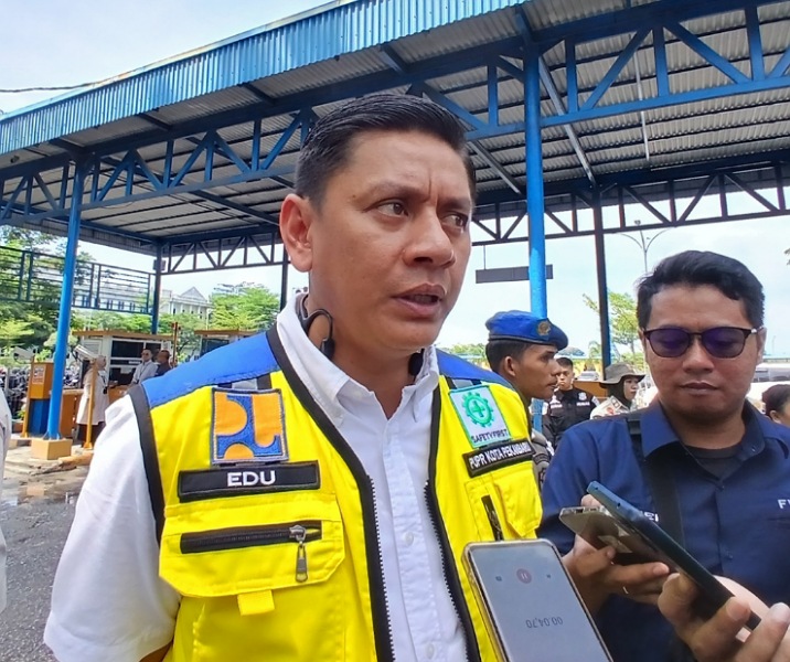 Tanggulangi Banjir, Pemko Pekanbaru Bangun Drainase 700 Meter di Jalan Suka Karya
