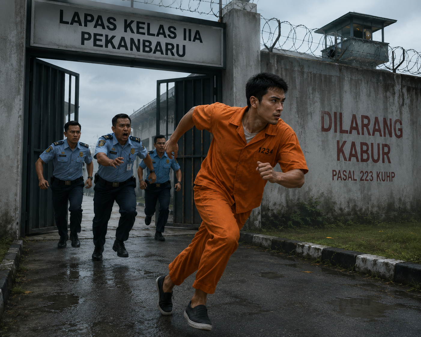 Narapidana Kasus Narkoba Kabur Saat Berobat, Ditjenpas Riau Buru hingga ke Luar Sumatera
