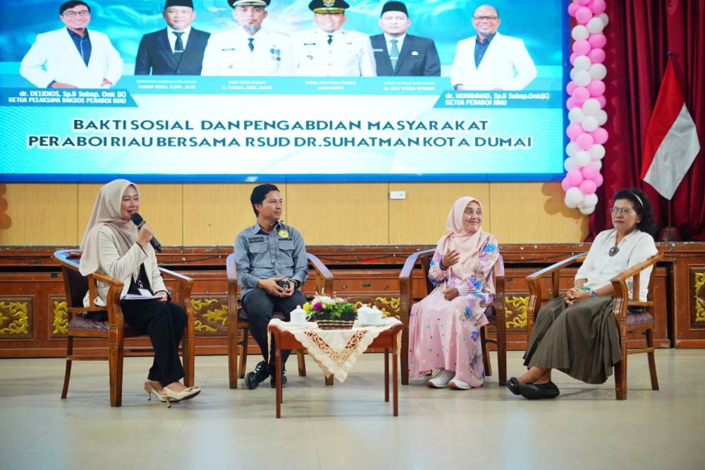 Deteksi Dini Kanker Jadi Fokus, RSUD Dumai dan PERABOI Riau Gelar Skrining Gratis