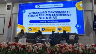 Politeknik Negeri Bengkalis Gelar Talkshow Legalitas Bisnis, Dorong UMKM Naik Kelas