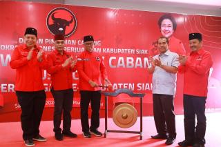 MUSANCAB PDI Perjuangan, Sekda Harapkan Kepengurusan Baru Berkontribusi bagi Siak
