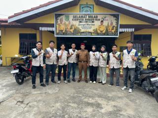 Lurah Sungai Salak Sambut Mahasiswa KKN UNISI, Harapkan Program Berdampak bagi Masyarakat
