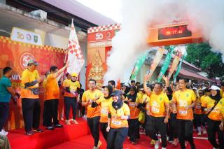 Puncak HUT ke-50 RSUD Arifin Achmad Ditutup Meriah dengan Fun Run 5K