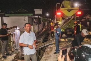 Keluhan Warga Ditindaklanjuti, Pemko Pekanbaru Bangun Drainase Baru di Jalan Embun Pagi