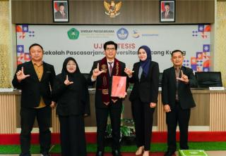H. Mulyono Raih Gelar Magister Manajemen Usai Sidang Tesis Perceived Stress Terhadap Beban Kerja