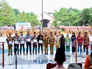 Harkopnas ke-79, Bupati Kampar Ajak Perkuat Ekonomi Kerakyatan Melalui Koperasi