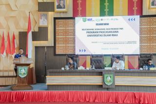 Wabup Bagus Santoso Dukung Peningkatan Kualitas ASN Lewat Magister Ilmu Pemerintahan UIR