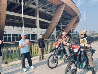 Wako Agung Luncurkan Tim Sapa Motoris Satpol PP Pekanbaru