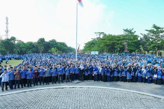 UIN Suska Riau Lepas 4.167 Mahasiswa KKN, Ini Pesan Rektor 