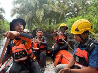 Nekat Menyeberang Muara Sungai Mampu Dumai, Pemuda 21 Tahun Diduga Diterkam Buaya