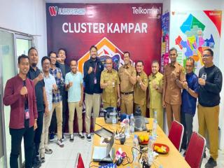 Diskominfo Kampar Gandeng Telkomsel Percepat Penanganan Blankspot hingga Pelosok Desa