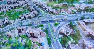 Flyover Simpang Garuda Sakti Panam Usung Arsitektur Melayu