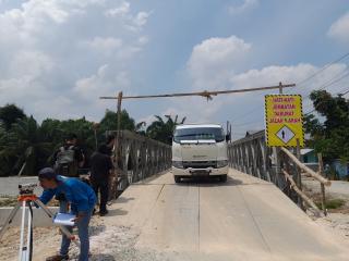 Jembatan Bailey di Jalan Nelayan Sudah Bisa Dilalui, BWS Siapkan Jembatan Permanen