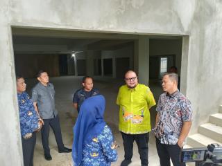 Revitalisasi Pasar Bawah Baru 60 Persen, Wako Agung Ancam Putus Kontrak