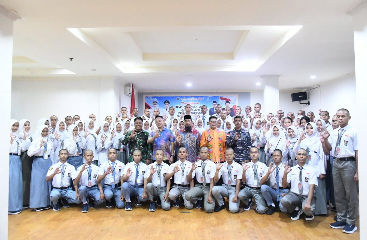 75 Pelajar Terbaik Ikuti Diklat Paskibraka Bengkalis, Siap Emban Tugas pada HUT ke-81 RI