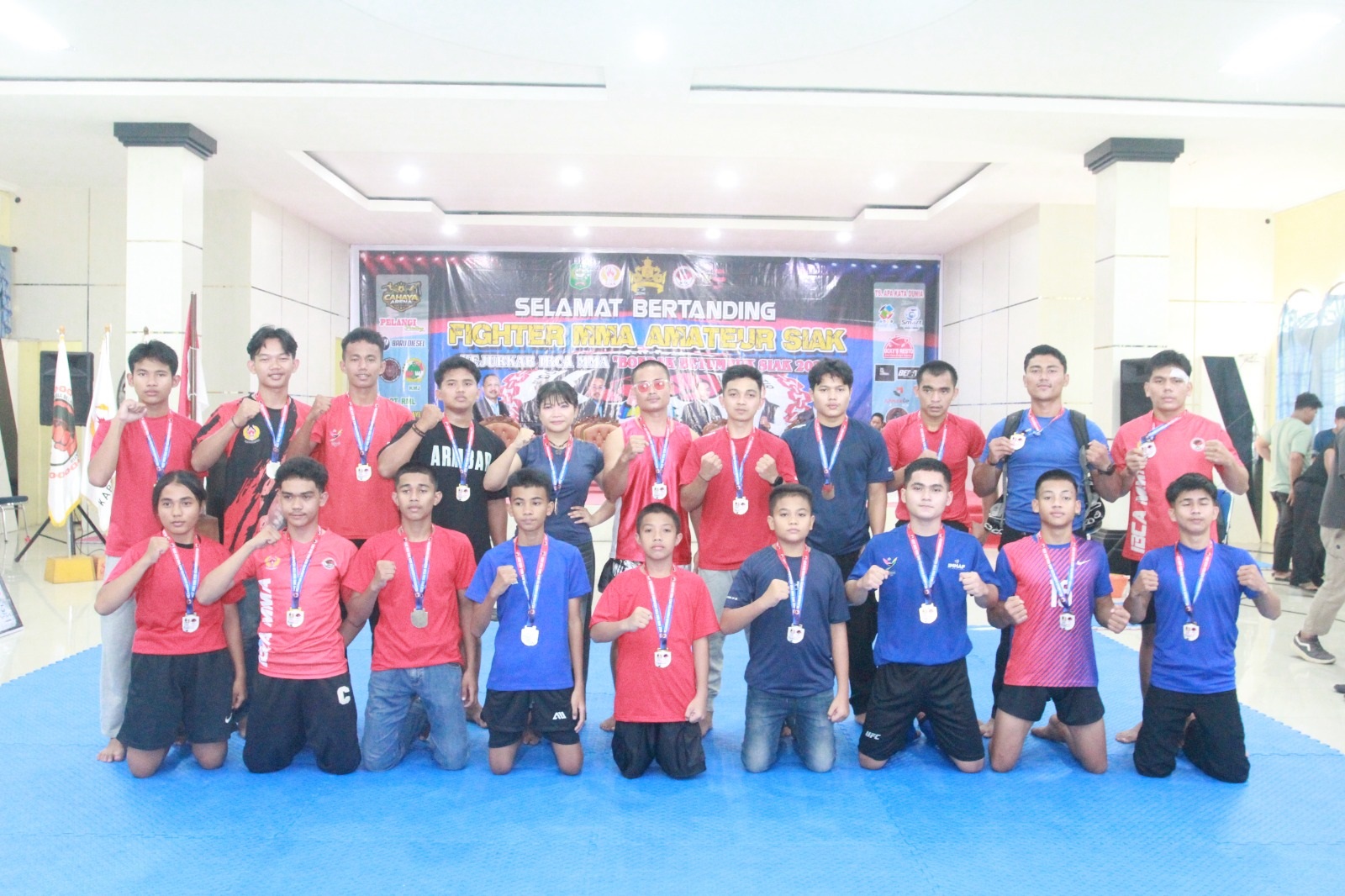 Kejurkab MMA Amateur IBCA "Boedak Betumbuk Siak 2026" Sukses Digelar
