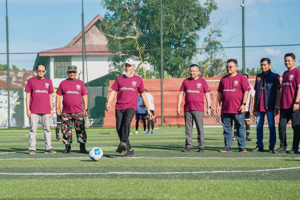 Wako Paisal Resmikan Mini Soccer Tournament RS Awal Bros Dumai