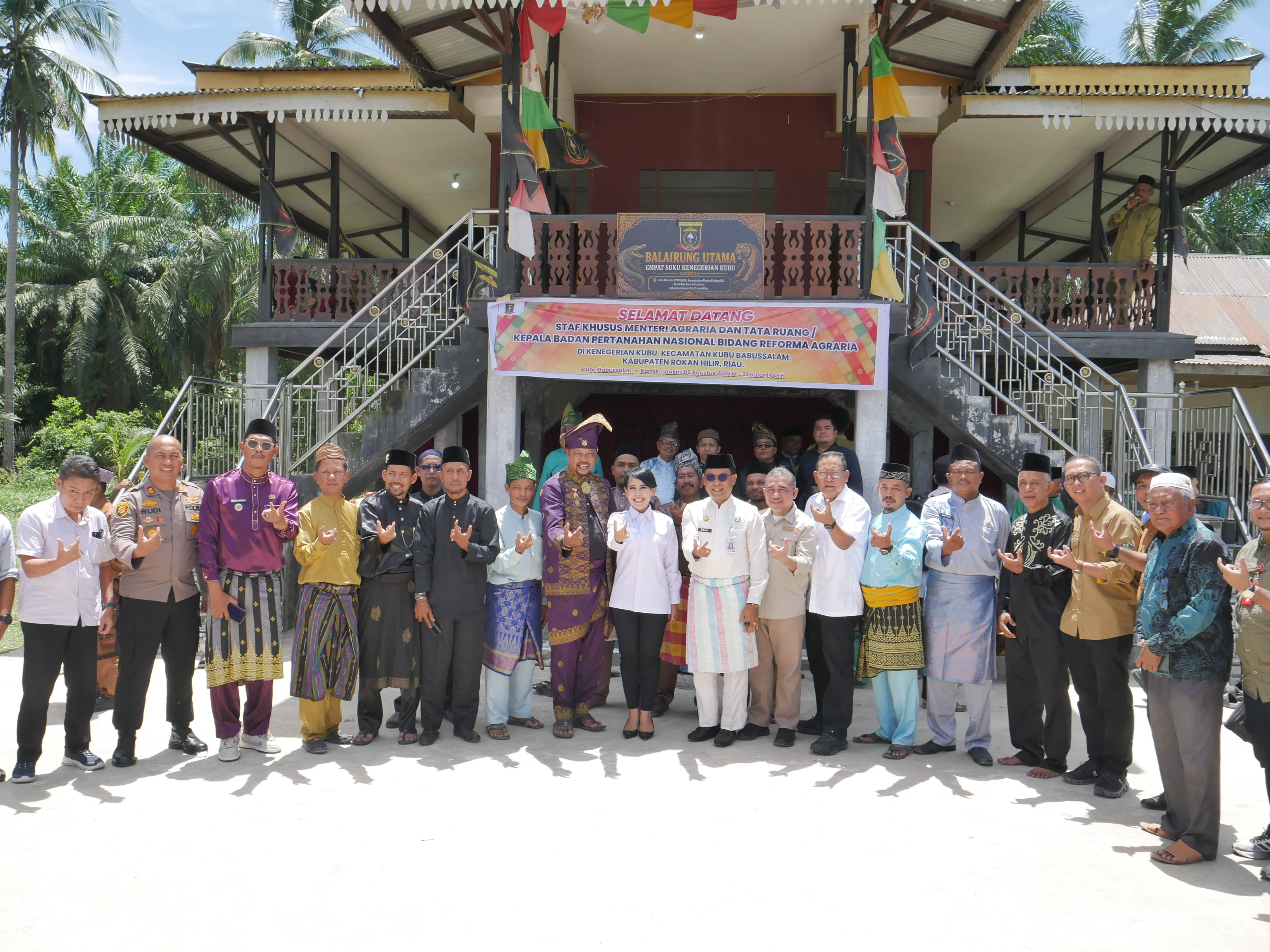Pemkab Rohil Dukung Pendaftaran Tanah Ulayat untuk Cegah Konflik Agraria
