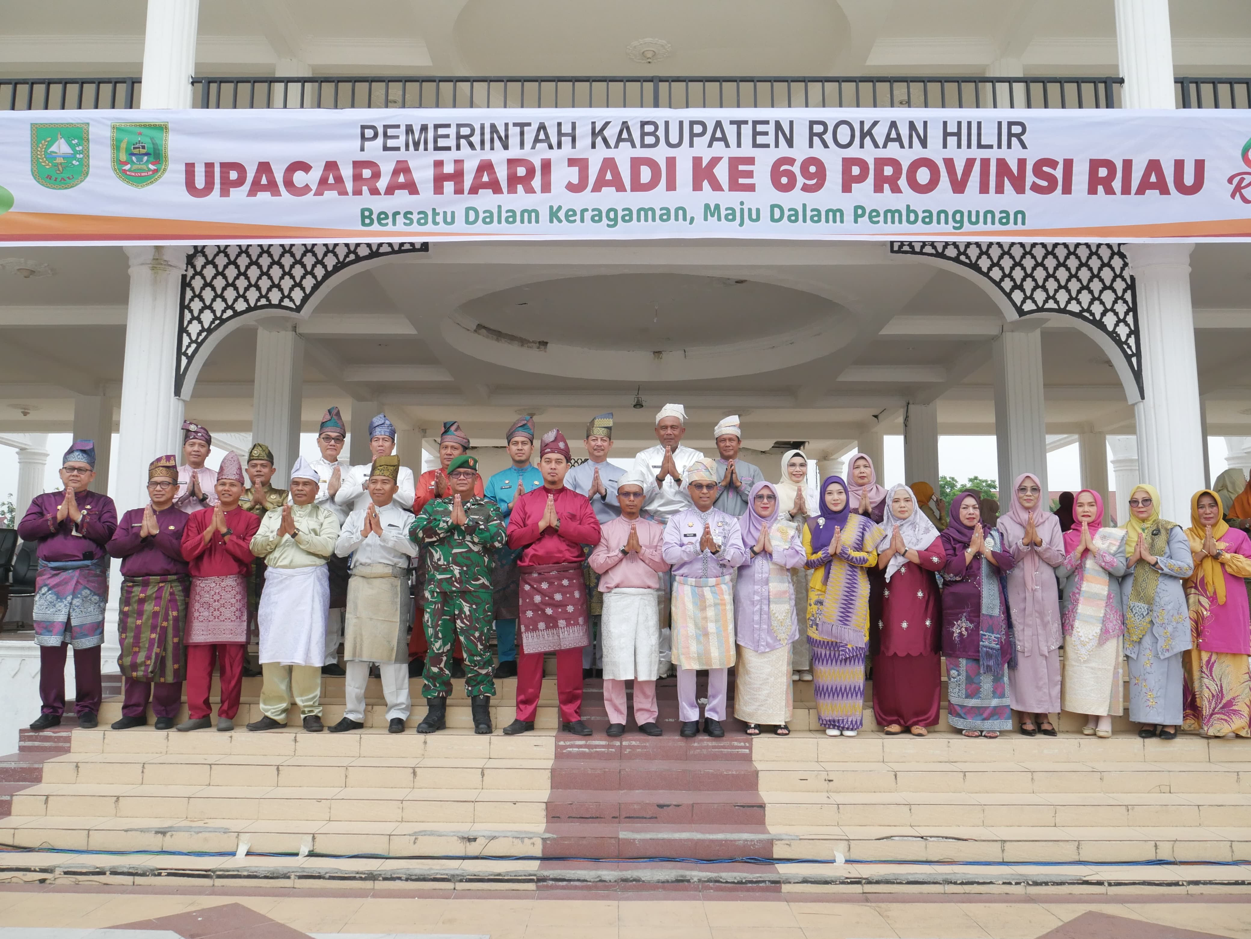 Hari Jadi ke-69 Riau, Sekda Rohil Ajak Masyarakat Perkuat Persatuan di Tengah Keberagaman