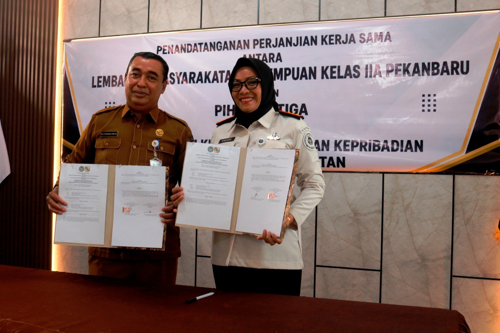 Buku Menembus Jeruji, Dispusip Pekanbaru Perluas Akses Literasi bagi Warga Binaan