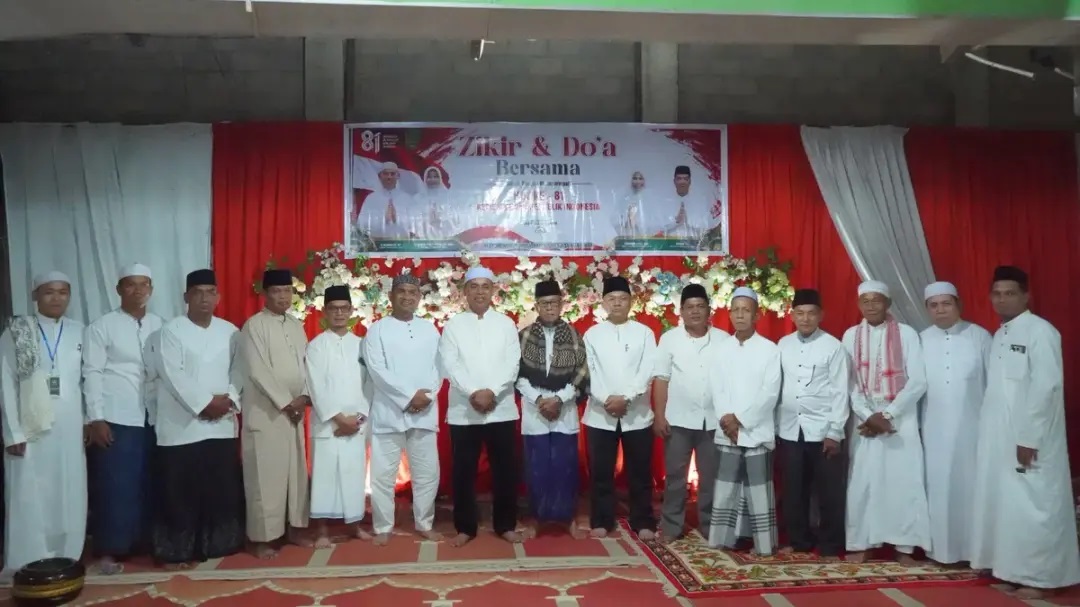 HUT ke-81 RI, Bupati Herman Ajak Warga Inhil Syukuri Kemerdekaan Lewat Zikir dan Doa