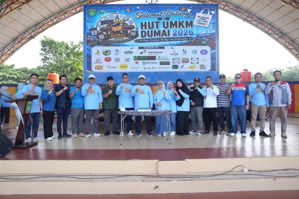 HUT UMKM ke-X, Pemko Dumai Dorong Pelaku Usaha Naik Kelas dan Perluas Pasar