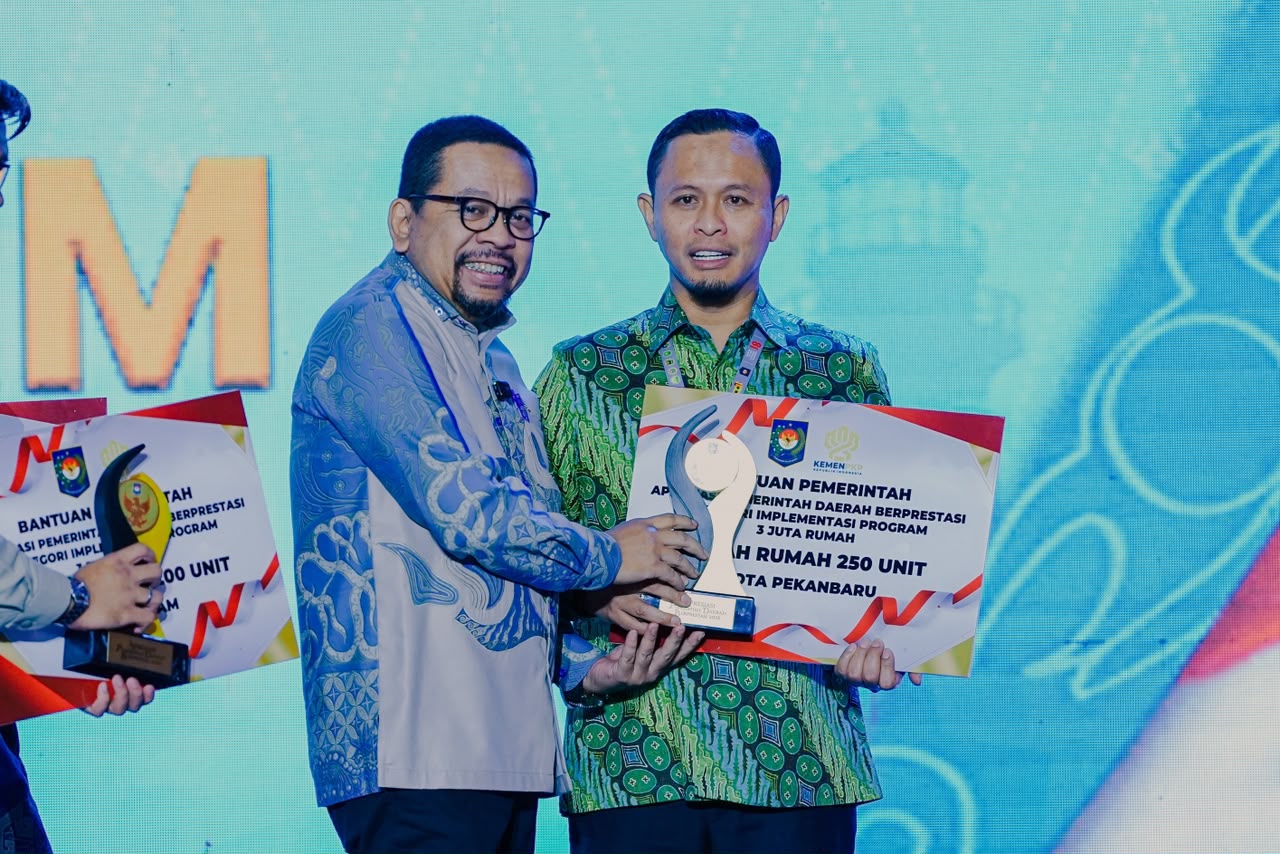 Pekanbaru Raih Juara II Program 3 Juta Rumah, 250 Rumah Warga Dapat Bantuan Bedah