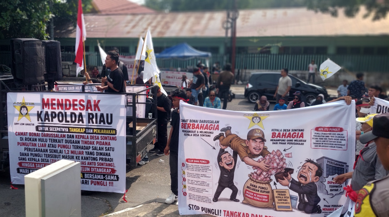 Terima SPDP, Kejati Riau tunjuk 8 Jaksa kawal kasus Pungli yang seret Camat Bonai dan Kades Sontang