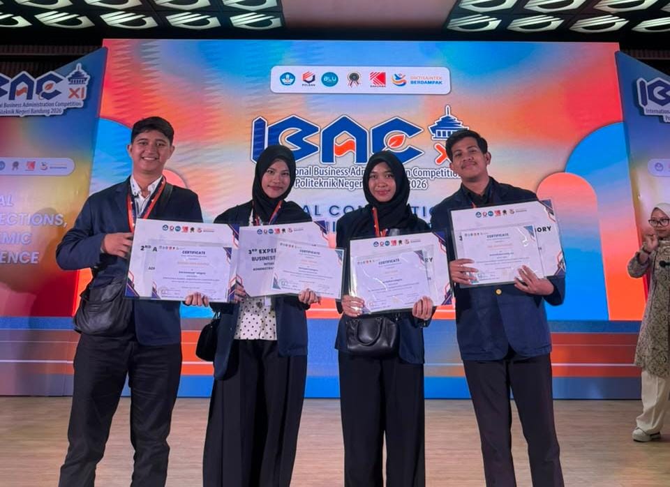 Mahasiswa Polbeng Borong Empat Penghargaan di IBAC 2026