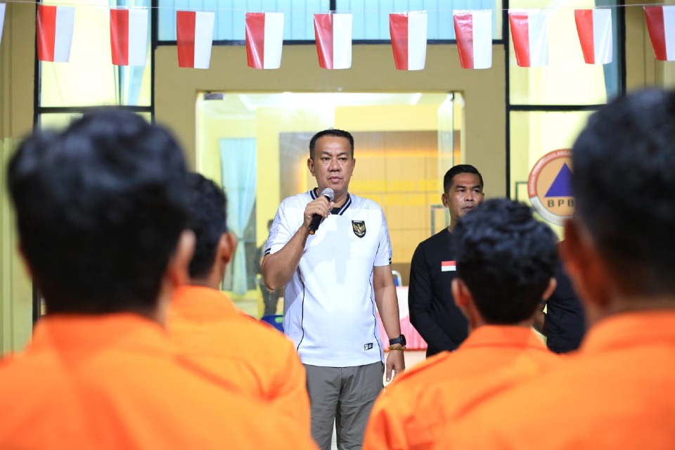 Wabup Meranti Cek Posko Karhutla, Sebut Faktor Manusia Jadi Ancaman Terbesar