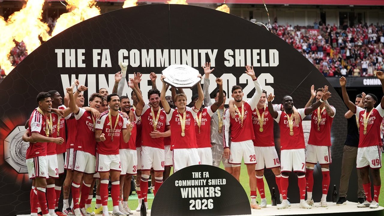 Arsenal Tampil Perkasa, Manchester City Dihantam 3-0 di Community Shield 2026