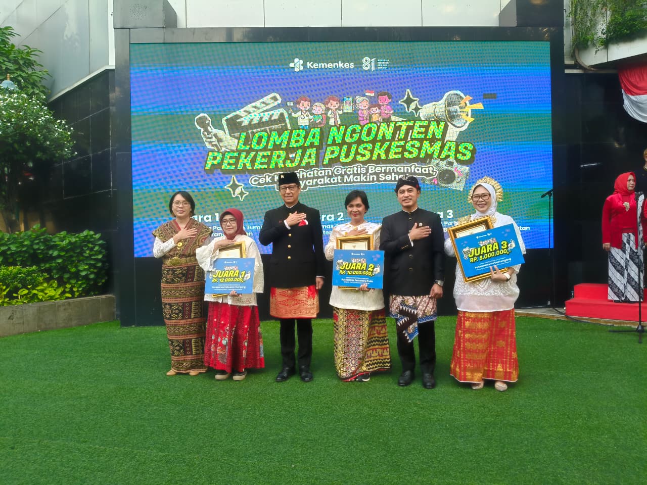 Nakes Bengkalis Raih Juara Nasional, Diundang Ikuti Upacara HUT RI di Istana Negara