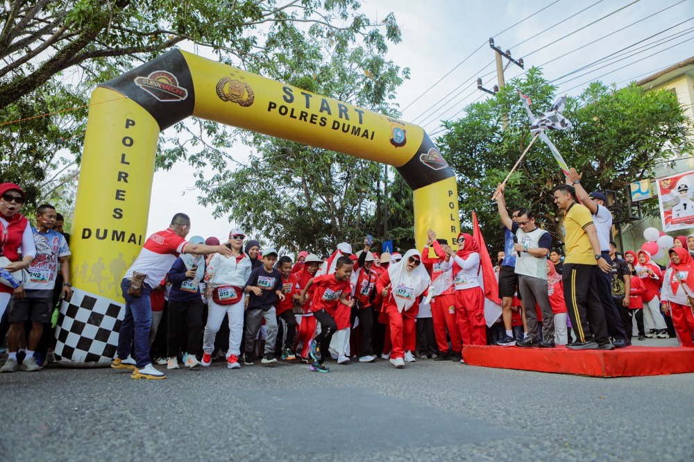 Laksamana Fun Run 5K Digelar, Sekdako Dumai Dorong Gaya Hidup Sehat dan Perkuat Silaturahmi