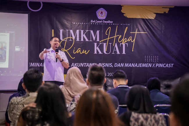 Wawako Pekanbaru: Mahasiswa Jangan Hanya Jadi Pencari Kerja, Bangun Usaha Sejak Kuliah