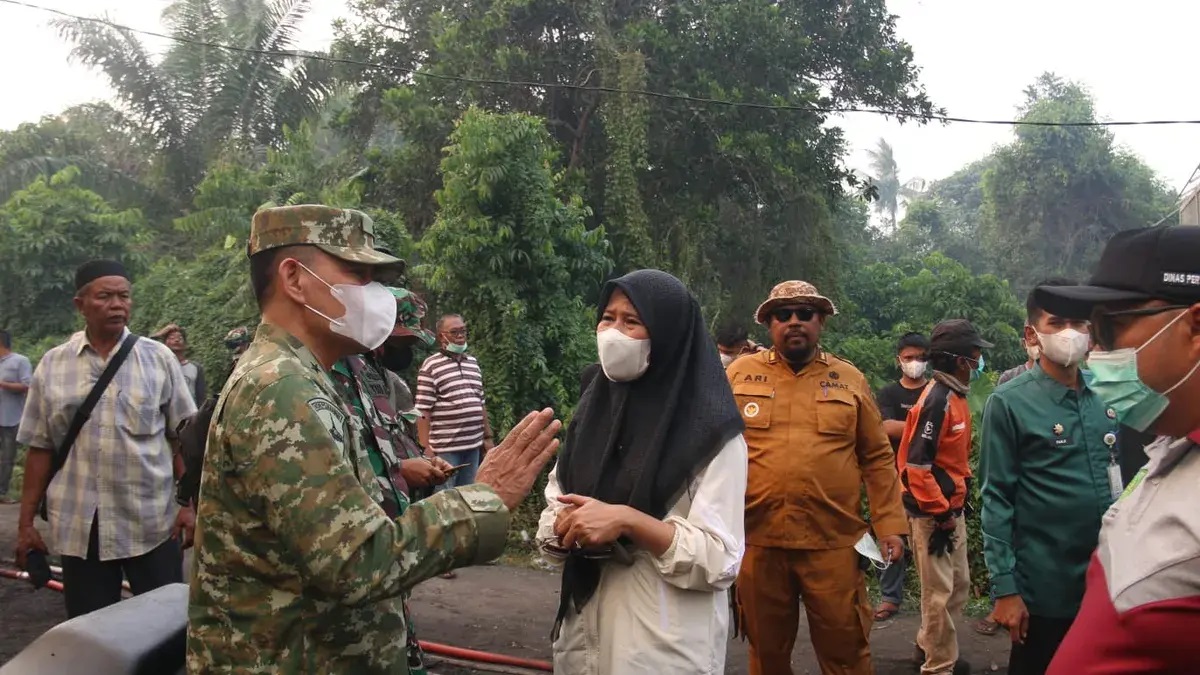 72 Hotspot Terdeteksi di Inhil, Karhutla Parit 18 Dekati Permukiman Warga