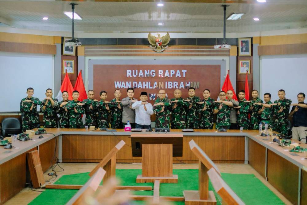 Audiensi Pasis Seskoad di Dumai, Pemko Dorong Sinergi TNI dan Pemerintah Dukung Pembangunan