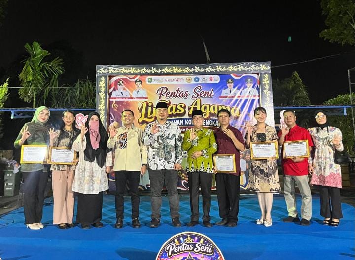 Lima Agama Tampil Bersama, Kelurahan Kota Bengkalis Perkuat Kerukunan Lewat Pentas Seni