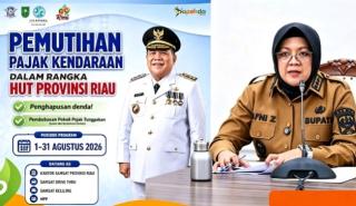 Bupati Afni Ajak Warga Siak Manfaatkan Program Pemutihan PKB