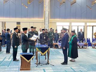 Zulhelmi Arifin Sah Jabat Sekdako Pekanbaru, Agung Nugroho Titip Sederet PR Strategis