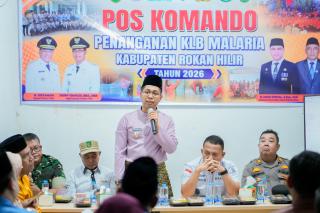 Kasus Malaria Tembus 2.557, Wabup Rohil Minta Seluruh OPD Bergerak Serentak
