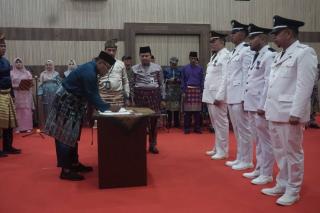 Pemko Dumai Lantik 48 Pejabat Eselon III dan IV, Wawako Minta Langsung Tancap Gas