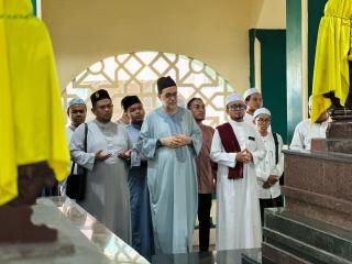 Ulama Hadis Maroko Ziarahi Jejak Kesultanan Siak dan Pendiri Kota Pekanbaru