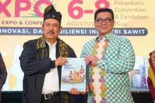 Pemprov Riau Digganjar Penghargaan Stabilitas Harga Sawit