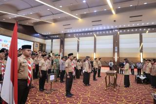 Sulastri Agung Lantik Pengurus Saka, Sako dan Kwarran Pekanbaru, Dorong Pramuka Lebih Berdampak