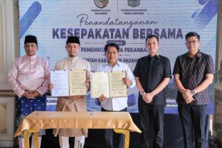 Pekanbaru–Padang Pariaman Perkuat Kerja Sama, Bidik Pengembangan Ekonomi hingga Smart City