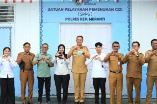Wabup Meranti Tinjau Dapur SPPG, Tekankan Kebersihan dan Pengelolaan Limbah