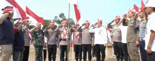 Ekspedisi Merah Putih Presisi Sambangi Pulau Bayur, Pemkab Kuansing Apresiasi Kehadiran Polri